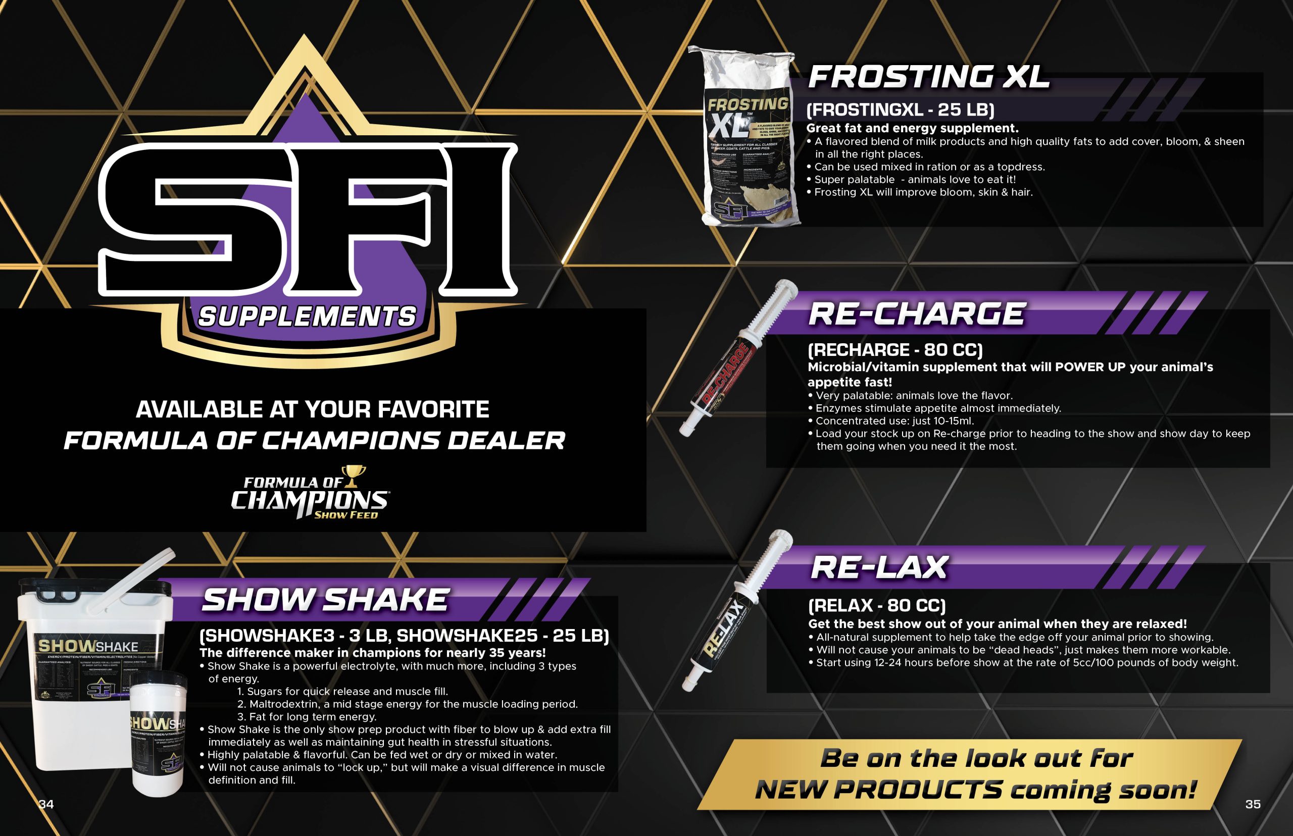 SFI Supplements